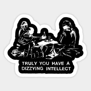 The Princess Bride Dizzying Intellect Sticker